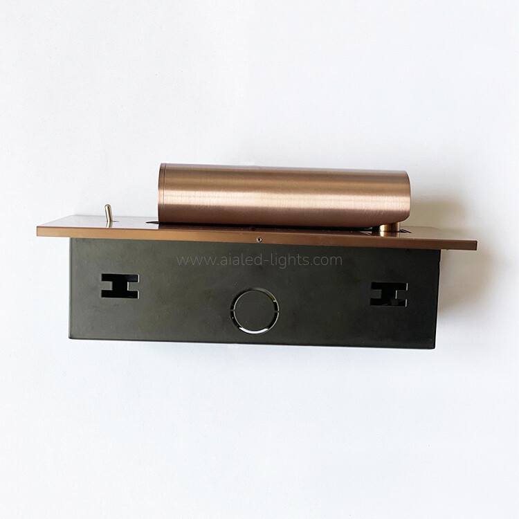 Aluminum Adjustable headboard Reading Wall Light Hotel 3W Reading Wall Lamp