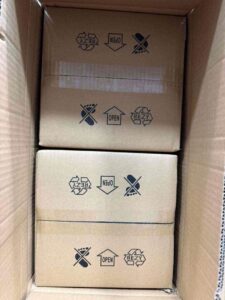 Hotel Villa Project Bedside Reading Wall Lamp Sconce Light With USB Type-C port-packing carton