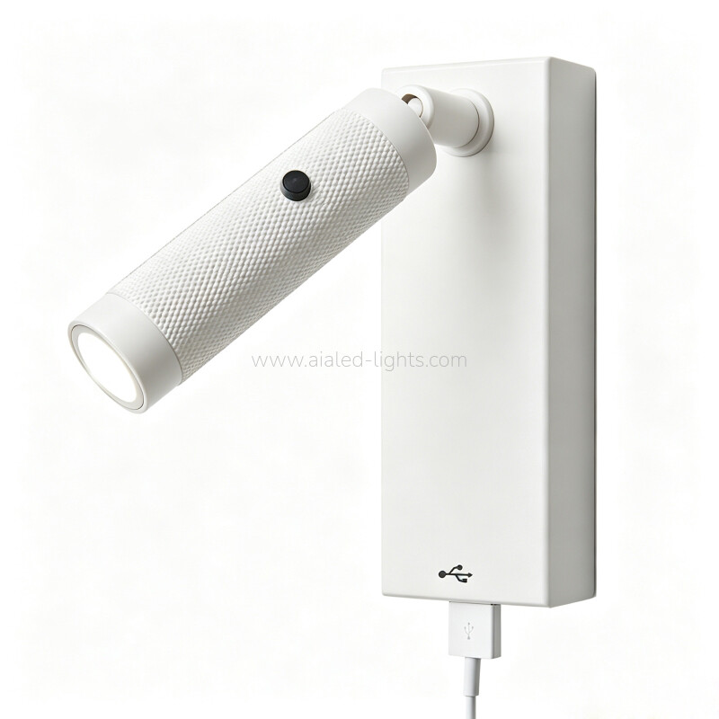 aluminum adjustable headboard 3w reading wall lamp hotel led wall light