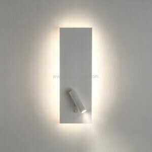 bedroom led wall lamp | surface mounted bedside wall sconce with reading light