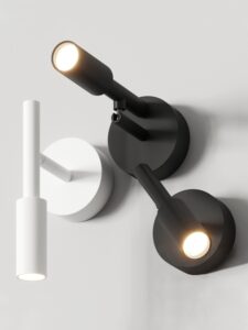 Hotel Project Villa Bedside LED Reading Wall Sconce Surface Mount Reading Light 7W LED Reading Wall Sconce Surface Mount Reading Light 7W-White,Black