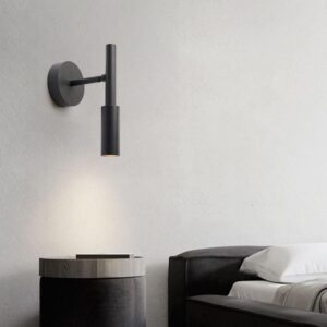 Hotel Project Villa Bedside LED Reading Wall Sconce Surface Mount Reading Light 7W LED Reading Wall Sconce Surface Mount Reading Light 7W-Black