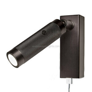 aluminum adjustable headboard 3w reading wall lamp hotel led wall light
