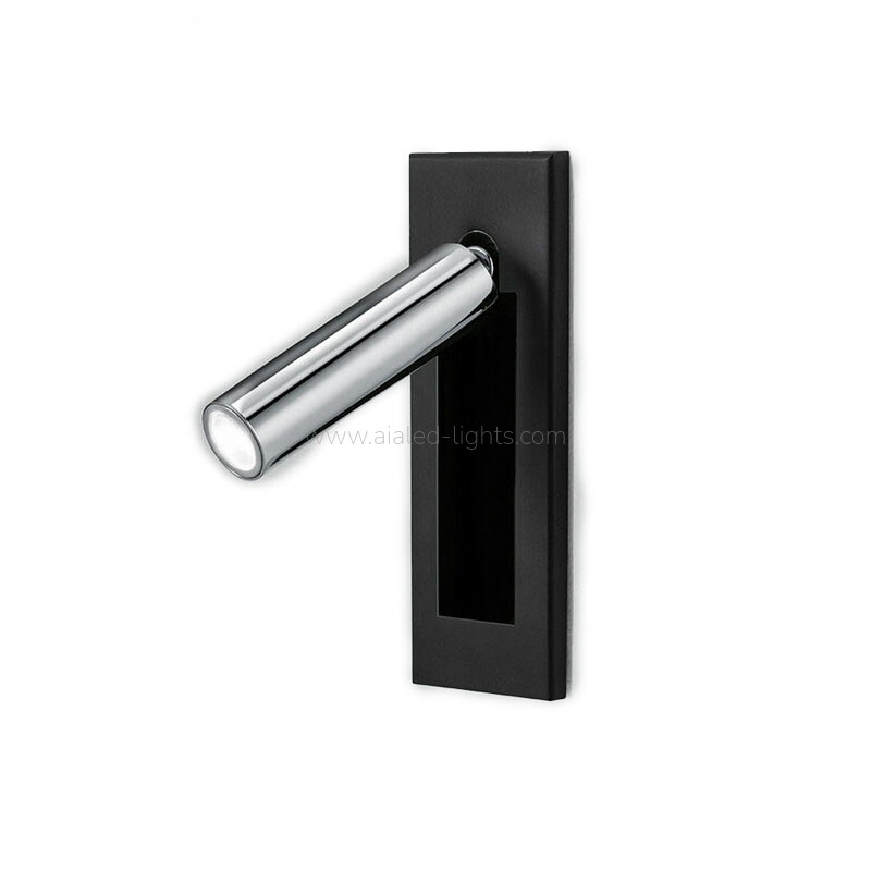 Recessed Wall Lamp Hotel Villa Bedroom Wall Light with Hidden on/off Switch