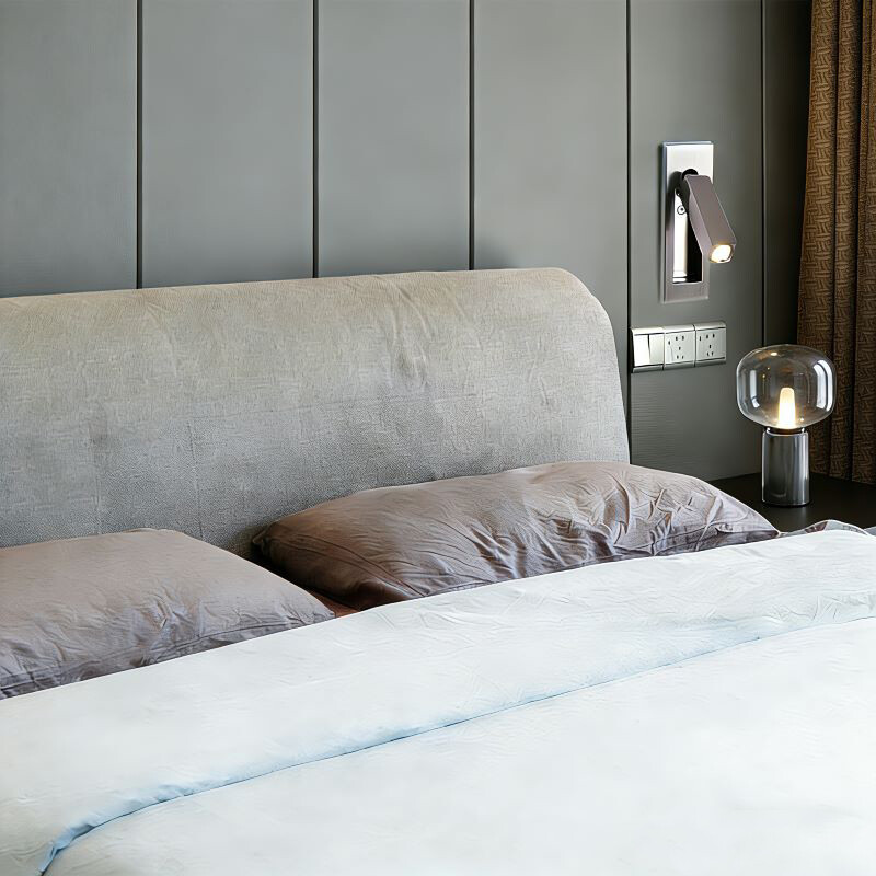 Headboard Reading Wall Light Bedroom 3W Bedside Wall Lamp for Resort