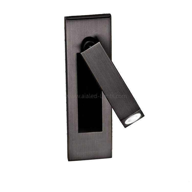 Headboard Reading Wall Light Bedroom 3W Bedside Wall Lamp for Resort