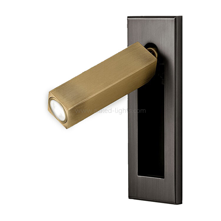 Headboard Reading Wall Light Bedroom 3W Bedside Wall Lamp for Resort