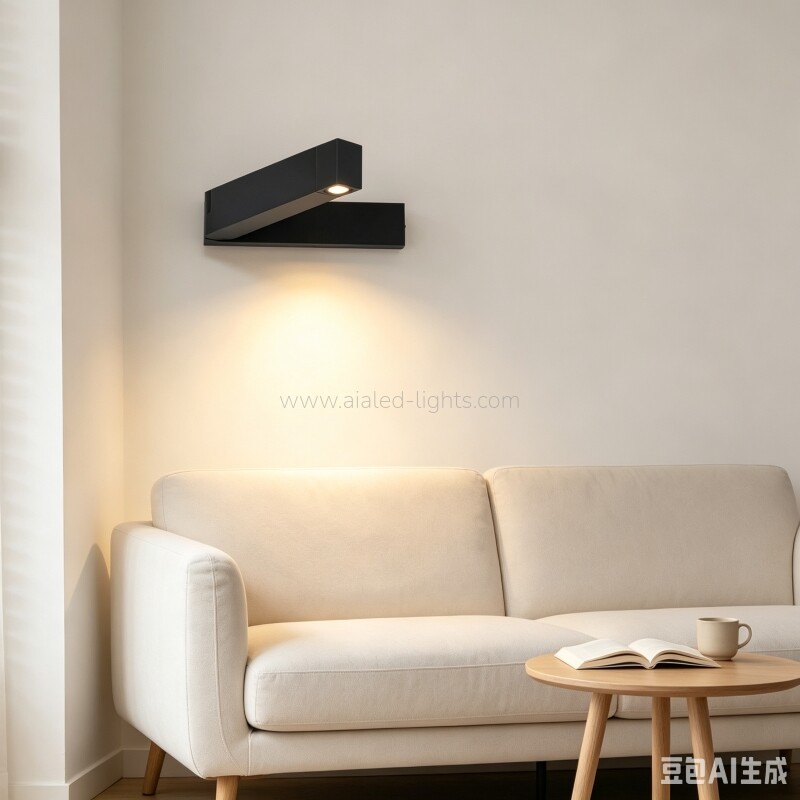 Surface Headboard Reading Light hotel Project Adjustable 3W wall light