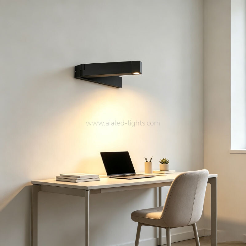 Surface Headboard Reading Light hotel Project Adjustable 3W wall light