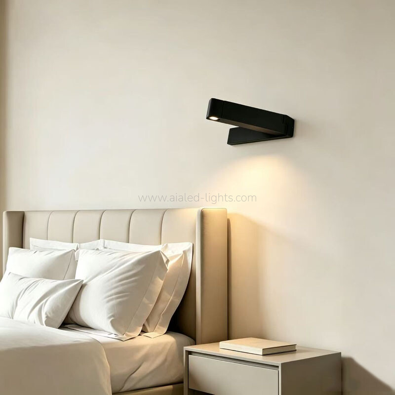 Surface Headboard Reading Light hotel Project Adjustable 3W wall light