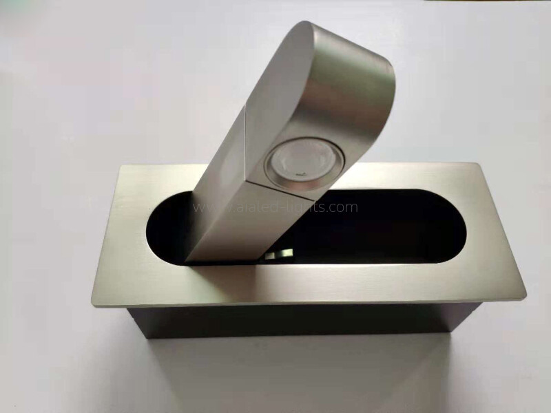 Flexible Head Adjustable Hotel 3W Reading Wall Lamp Bed Wall Light
