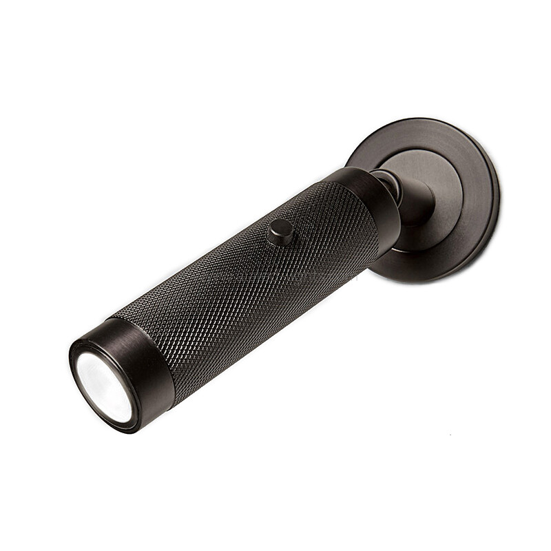 Embedded Small 3W reading wall light with pattern lamp head for hotel villa