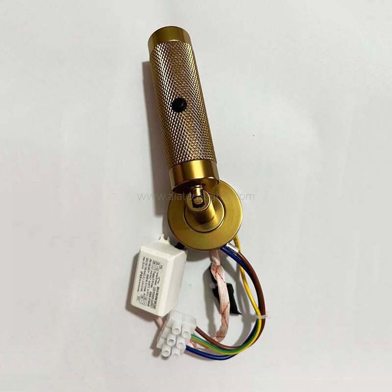 Embedded Small 3W reading wall light with pattern lamp head for hotel villa