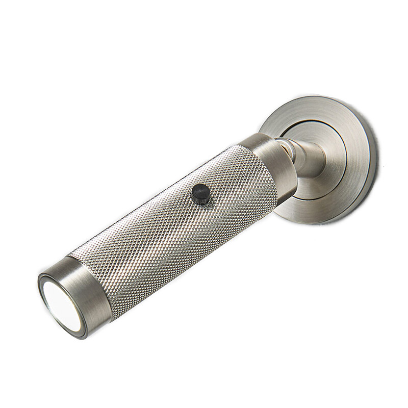 Embedded Small 3W reading wall light with pattern lamp head for hotel villa