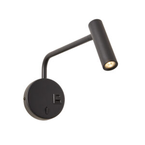 Modern Bedside Reading Wall Lamp bed wall Light-Black