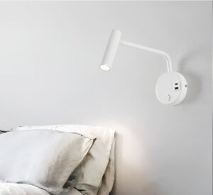 Modern Bedside Reading Wall Lamp bed wall Light-White