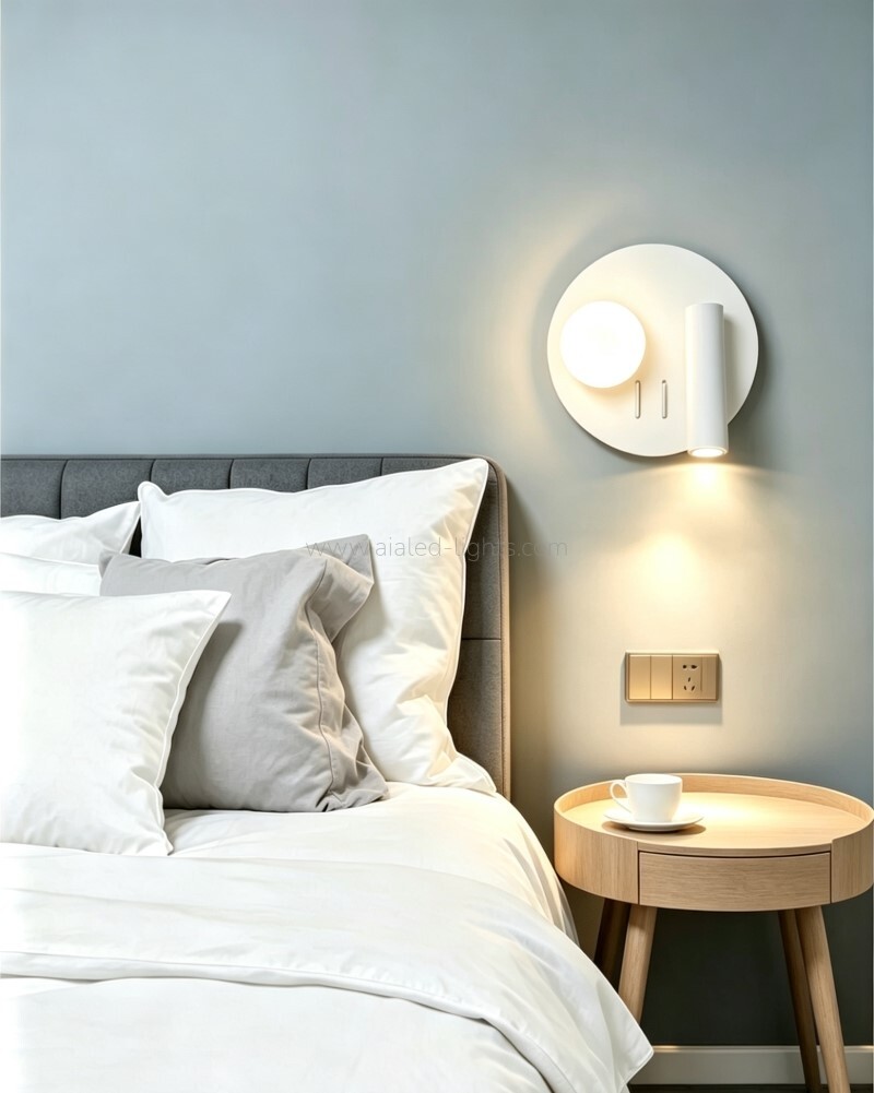 Hotel Reading Wall Light Double-switch Bed wall lamp