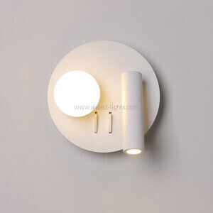 hotel project wall light flexible 3w spotlight acrylic ball wall lamp (复制)