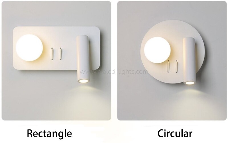 Hotel Reading Wall Light Double-switch Bed wall lamp