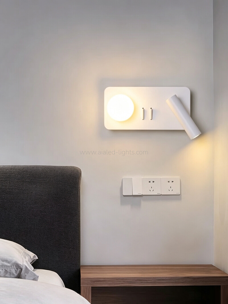 Surface-mounted Flexible 3W Spotlight Reading wall light