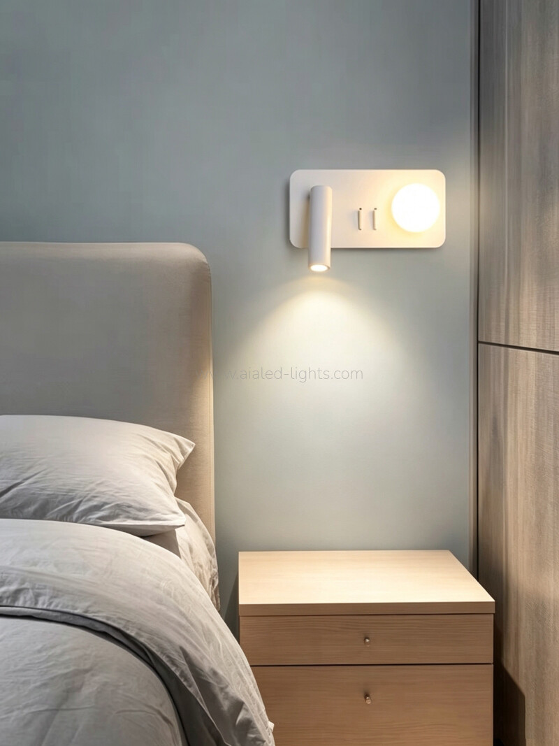 Surface-mounted Flexible 3W Spotlight Reading wall light