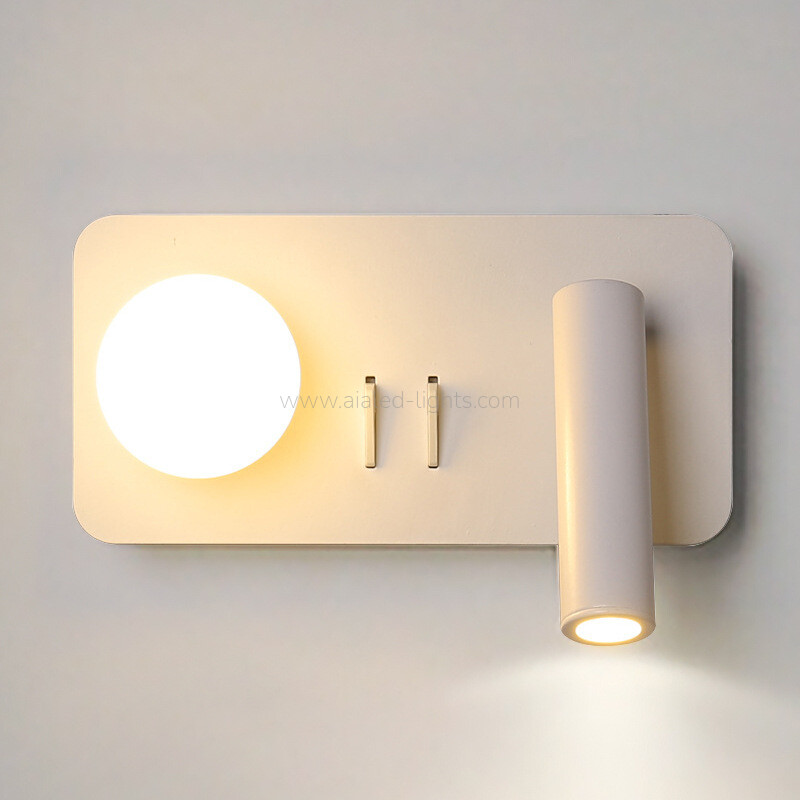 Surface-mounted Flexible 3W Spotlight Reading wall light