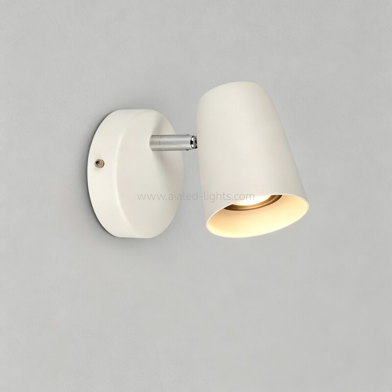E27 GU10 Wall Lamp Adjustable Bedside Reading Wall Light