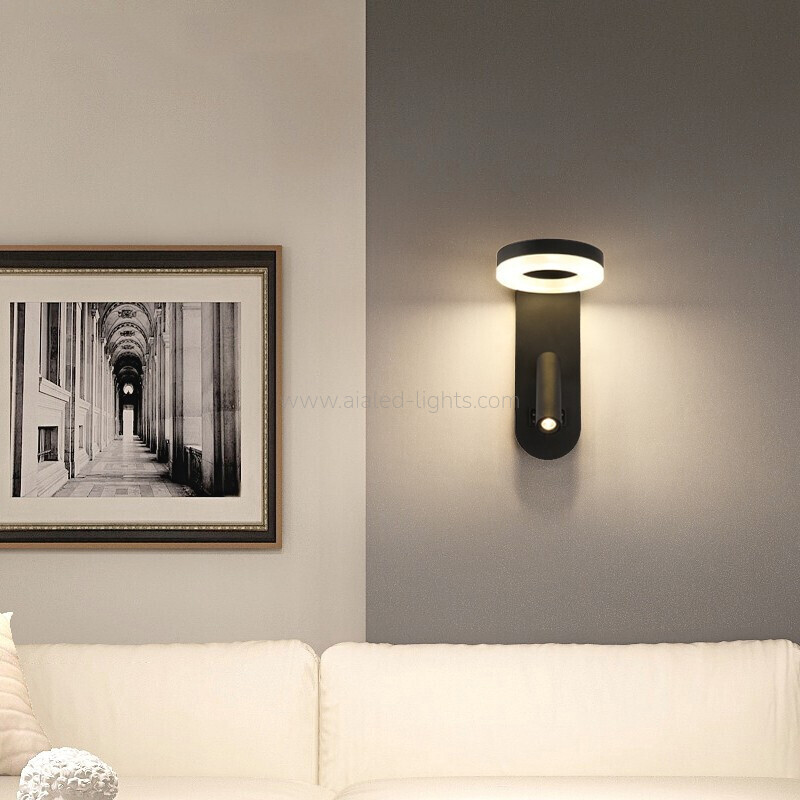Hotel, Living Room bedside spotlight