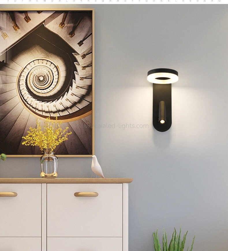 Hotel, Living Room bedside spotlight
