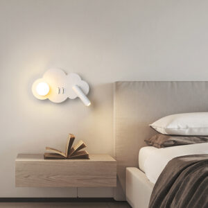 Hotel Wall light Flexible Spotlight Acrylic Ball Ambient Lighting Bedside Wall Lamp hotel wall light adjustable spotlight + ambient light, dual switches contemporary (复制)