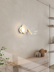 Hotel Wall light Flexible Spotlight Acrylic Ball Ambient Lighting Bedside Wall Lamp hotel wall light adjustable spotlight + ambient light, dual switches contemporary (复制)