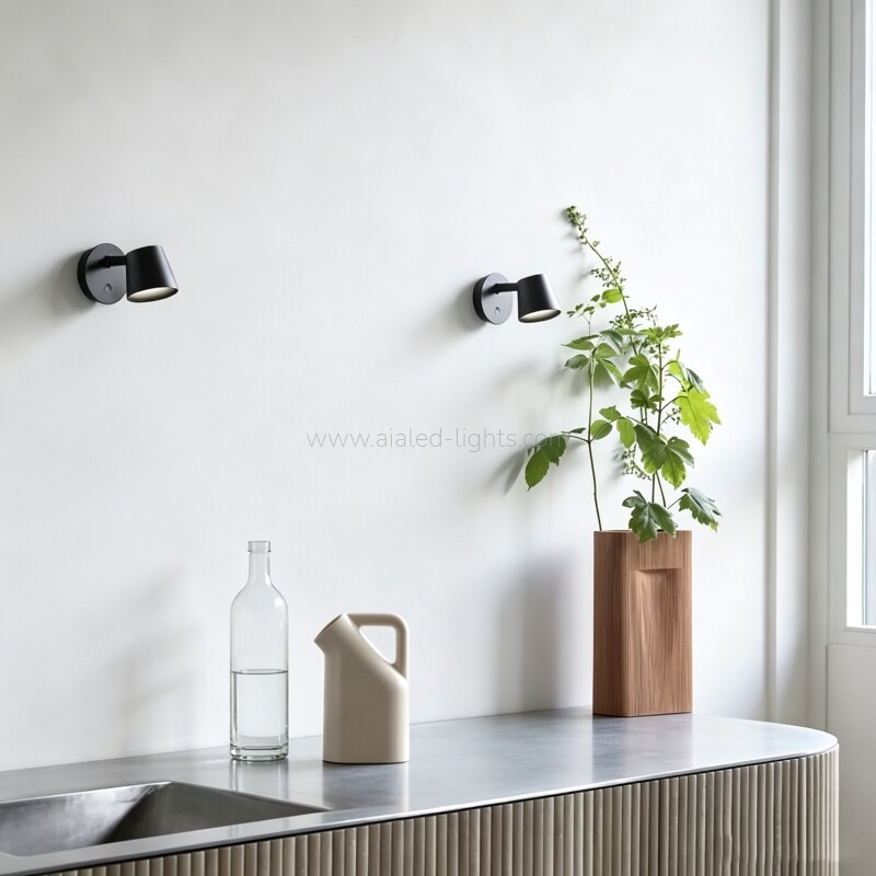 hotel flexible reading spotlight bedside wall lamp holiday village wall mounted