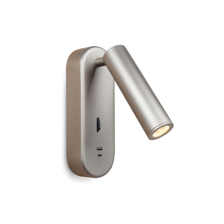 type c headboard reading wall lamp hotel led wall light surface mounted