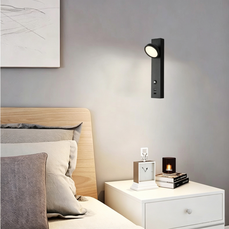 modern adjustable reading light for bedroom, hotel, living room bedside spotlight (复制)