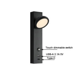 modern adjustable reading light for bedroom, hotel, living room bedside spotlight (复制)
