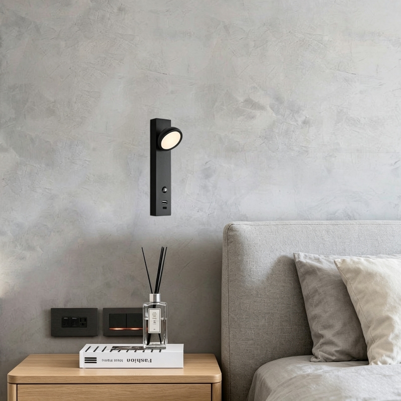 modern adjustable reading light for bedroom, hotel, living room bedside spotlight (复制)
