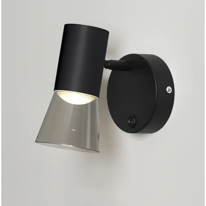 E27 GU10 Wall Mouned Reading Wall Lamp-Black