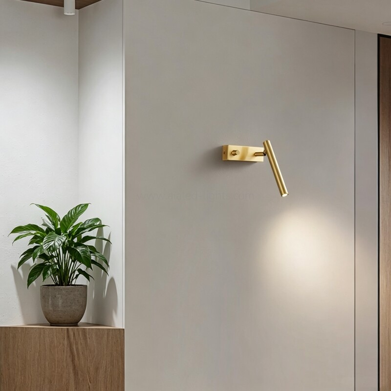 Roraaty Dimmer Switch Reading Wall Light Bedside Wall Lamp Hotel Villa Project