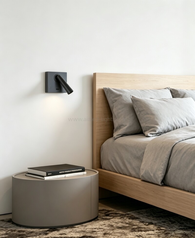 Wall Moounted Bedside Wall Light Hotel Villa Bdside Reading Lamp for bedroom
