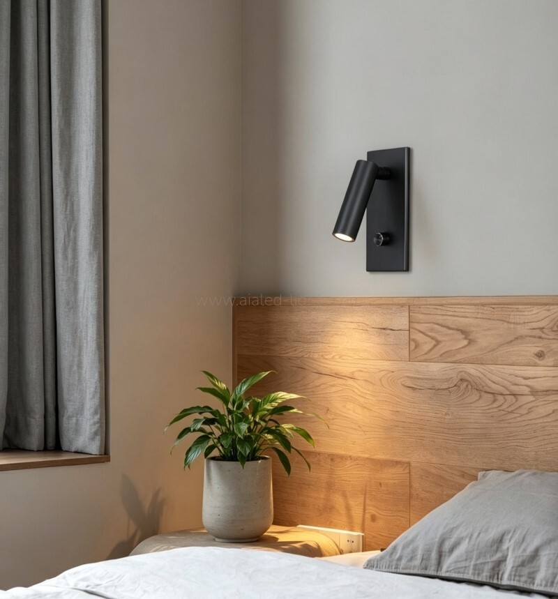 rorating dimmer switch reading wall light bedside wall lamp hotel villa project (复制)