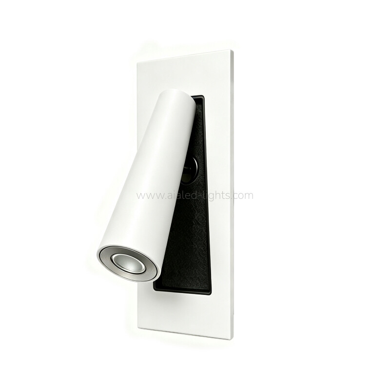 3W Reading Wall Lamp Modern Bedside Wall Sconce Bed Light with Switch