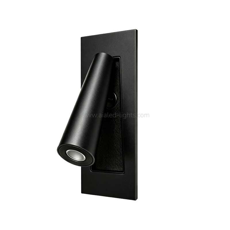3W Reading Wall Lamp Modern Bedside Wall Sconce Bed Light with Switch