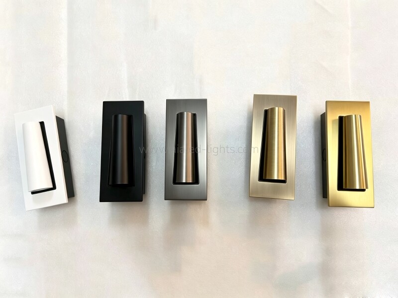3W Reading Wall Lamp Modern Bedside Wall Sconce Bed Light with Switch