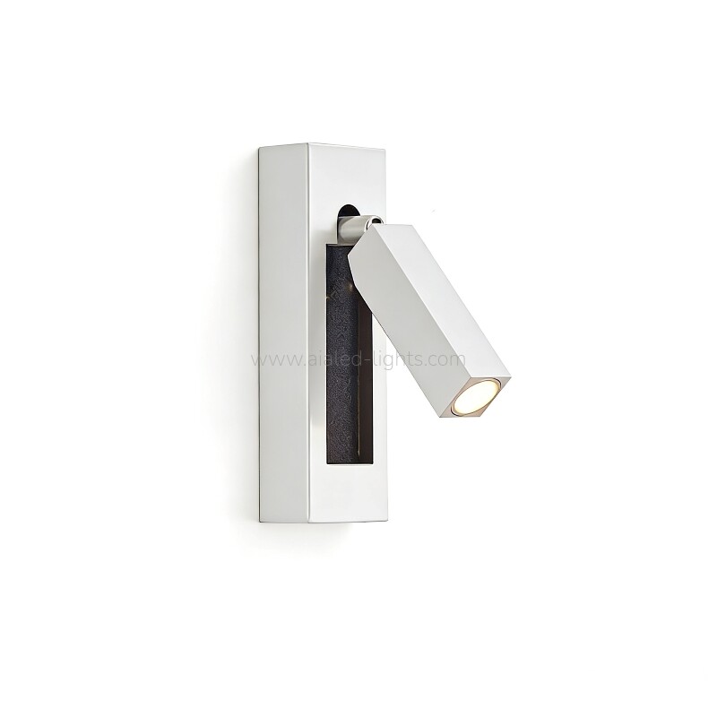 3W LED Reading Wall Lamp Hotel Project With Switch