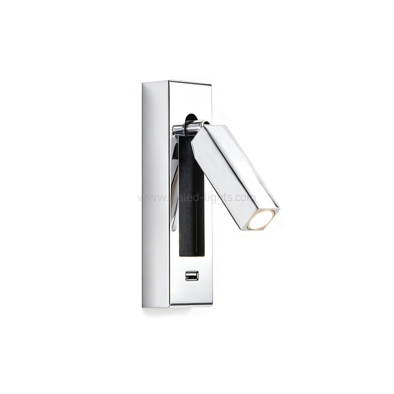 USB type-C Reading Wall Light for Hotel Villa Project