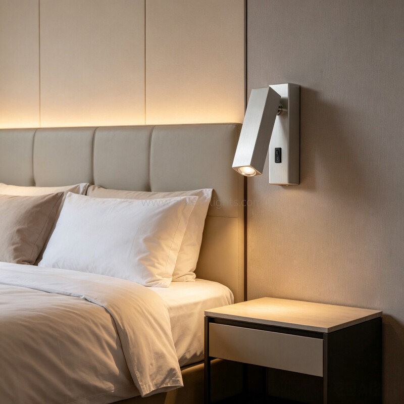 5 star Hotel LED Reading Wall Light Wall Lamp