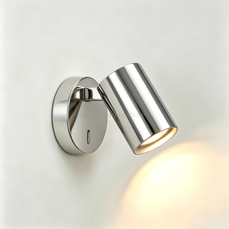 3w spotlight flexible reading lamp fabric shade e27 wall light (复制)