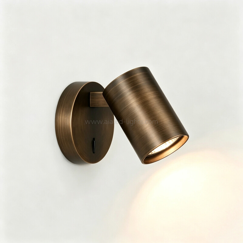 GU10/E27 Spotlight Adjustable Reading Lamp Bedside Wall Light