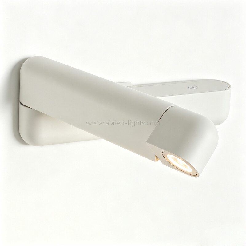 3W Minimalist Rotatable wall reading lamp Nordic Bedside Wall Sconce