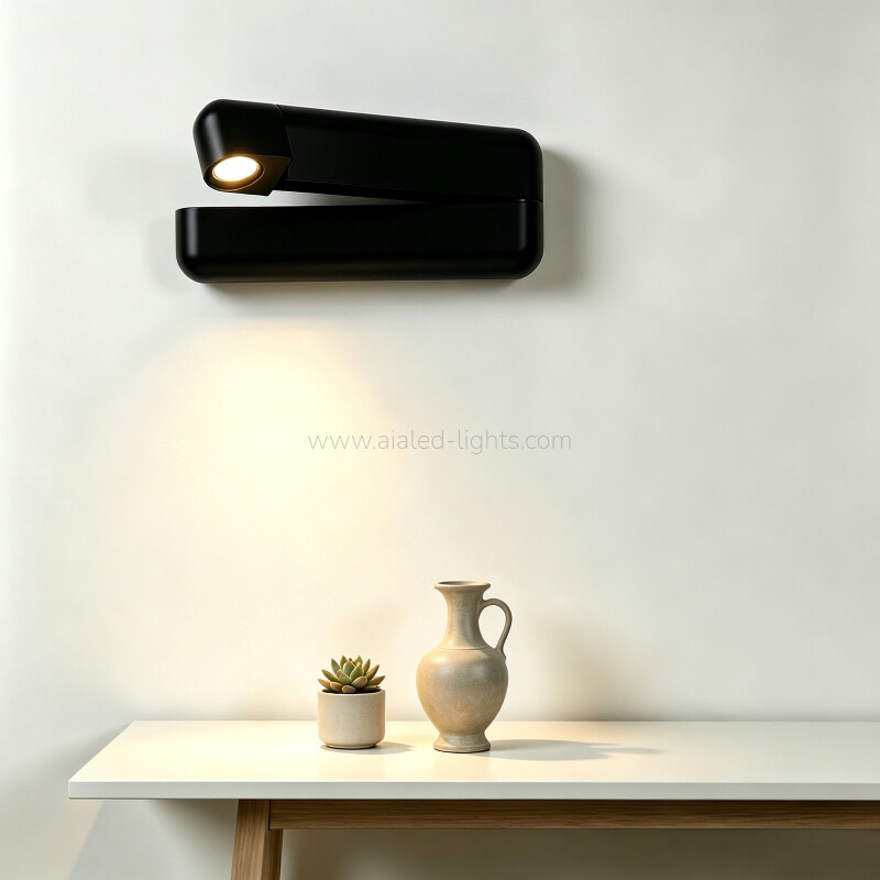 3W Minimalist Rotatable wall reading lamp Nordic Bedside Wall Sconce